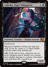 Aphelia, Viper Whisperer - Magic: The Gathering - MoxLand